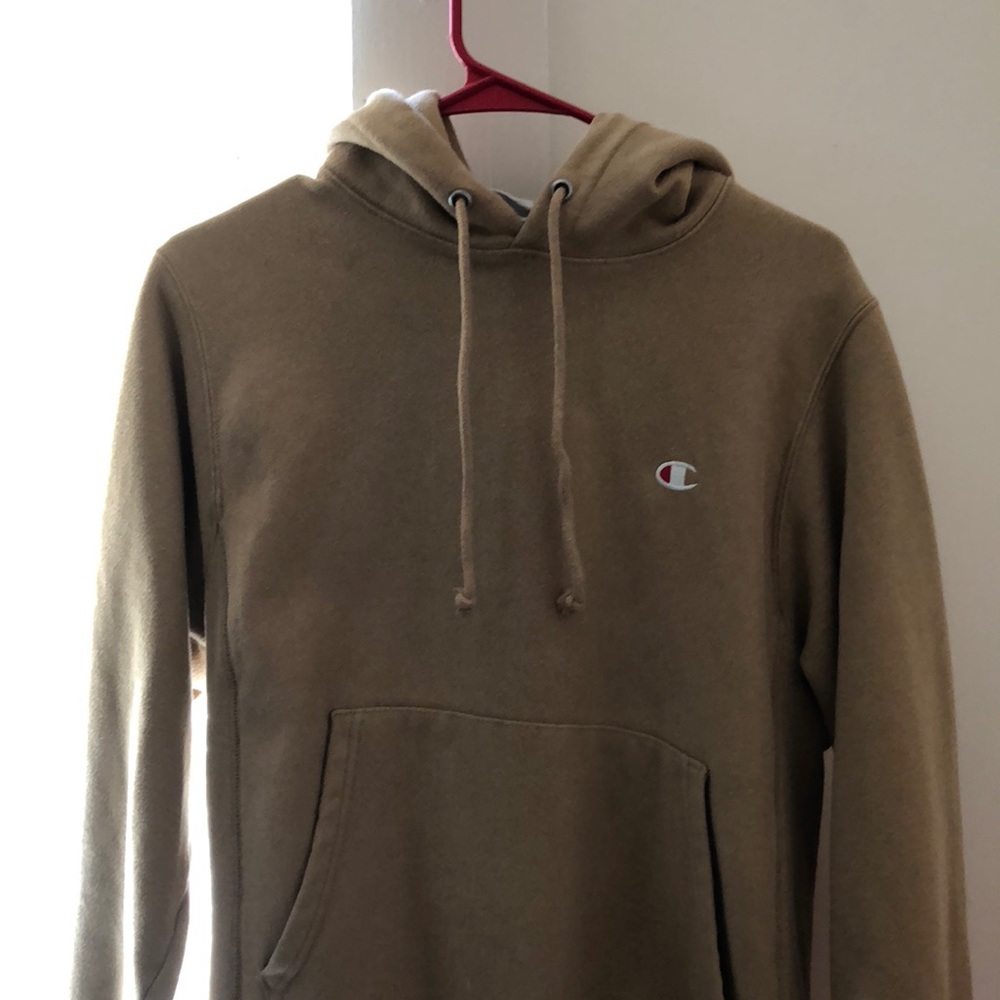 Tan champion hoodie